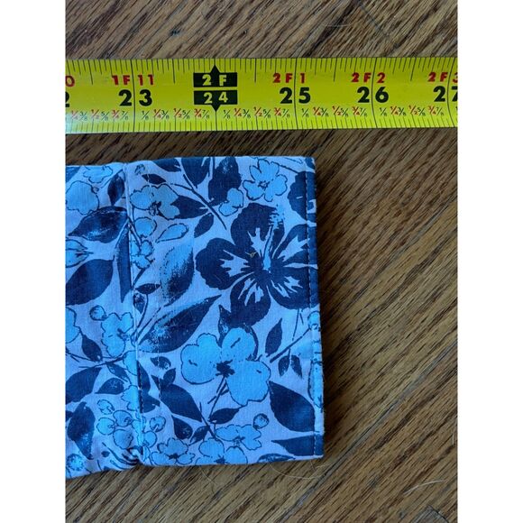 NWT Penguin White Blue Floral Long Sleeve Button Up Shirt Top Mens Size Small - Picture 10 of 10